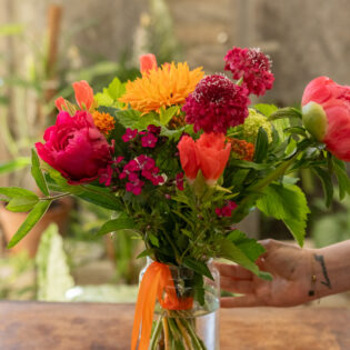bouquet coloré