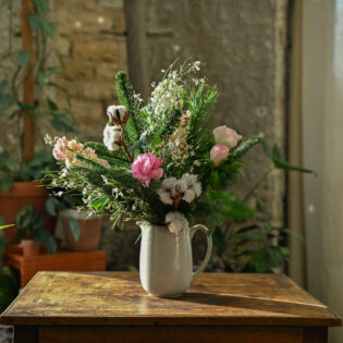 Bouquet "Rosée d'hiver ❄️"