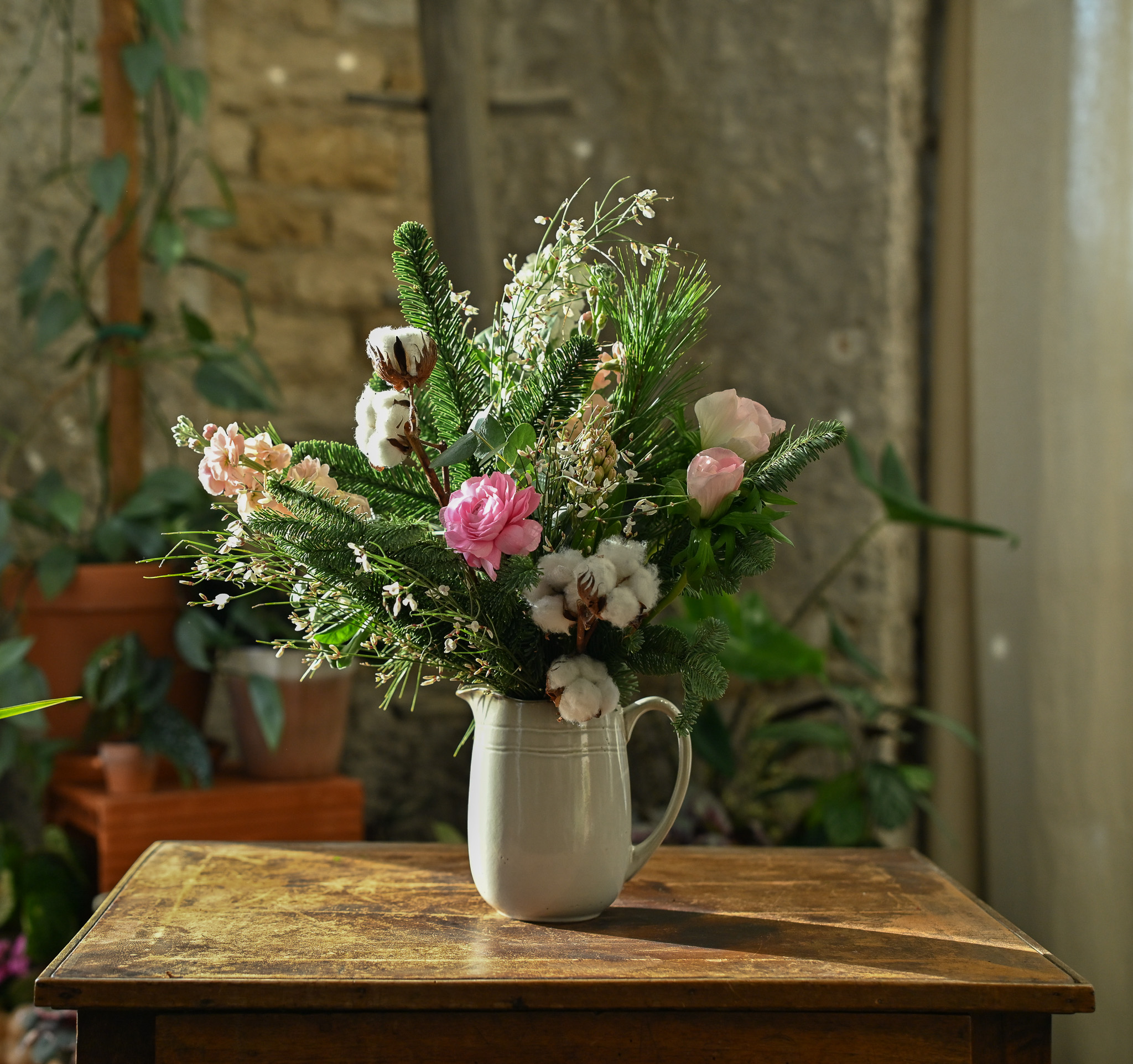 Bouquet "Rosée d'hiver ❄️"