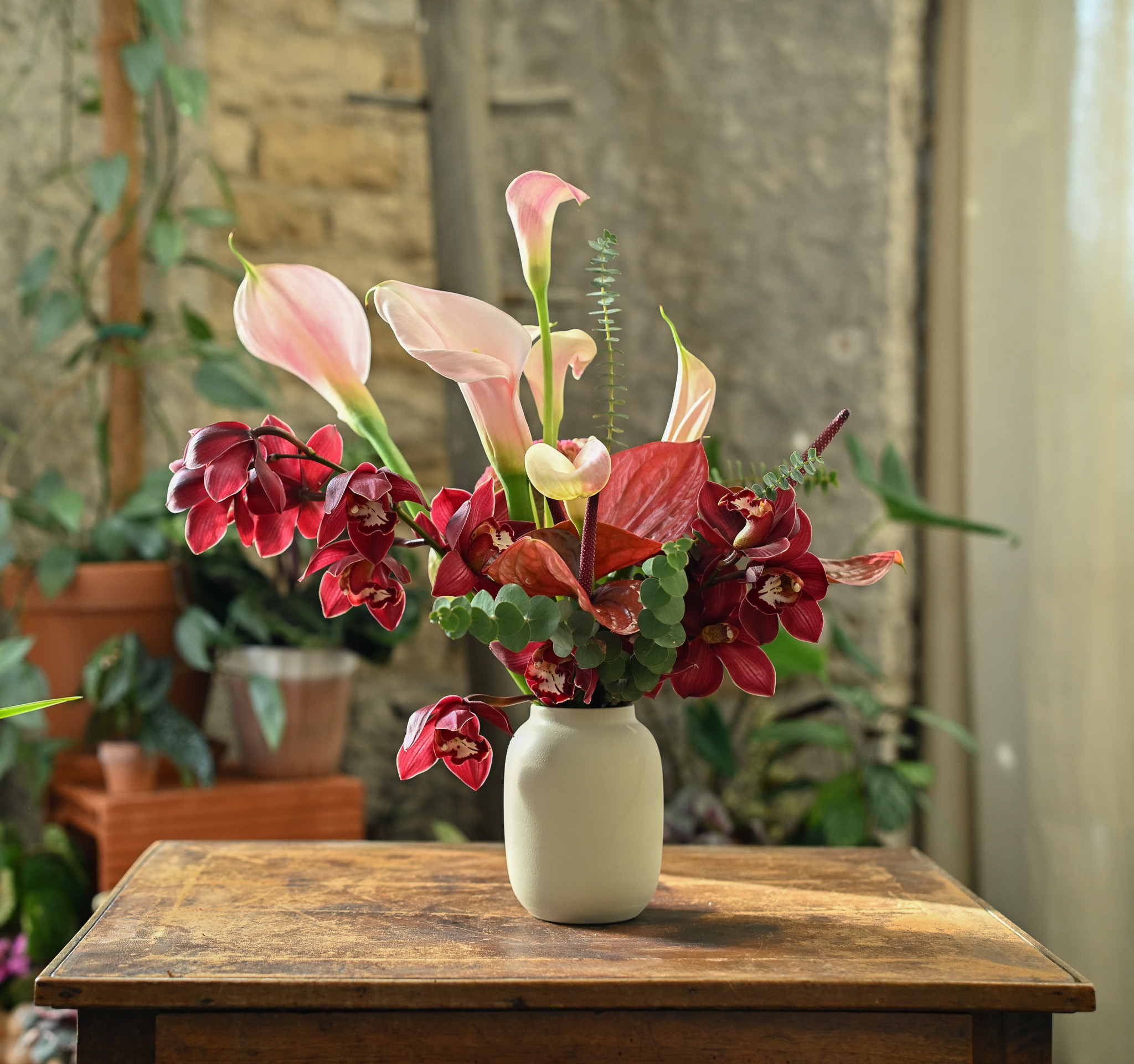 bouquet de fleurs graphiques