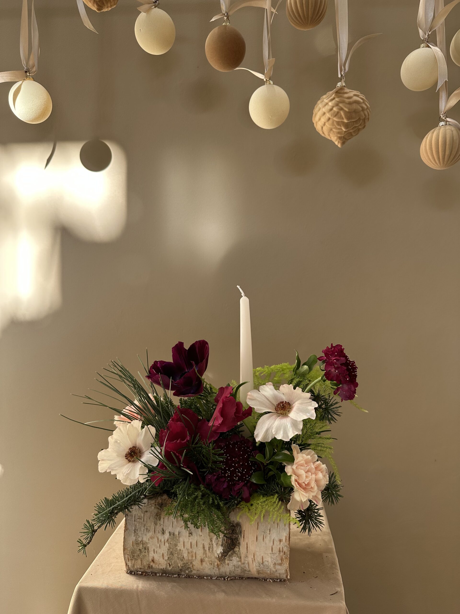 Bûche fleurie "Velours fruité 🍇" – Image 4